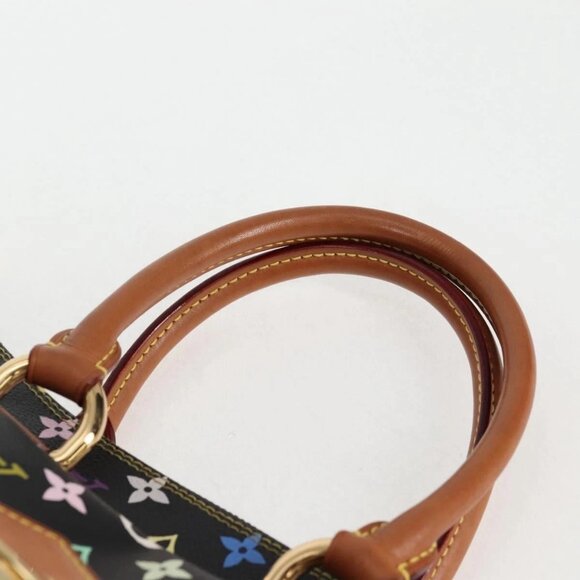 LOUIS VUITTON Monogram Multicolor Rita Tote Bag Black - Picture 7 of 16